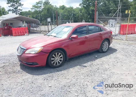 2011 Chrysler 200 Touring из США, поврежденный, VIN 1C3BC1FBXBN555384